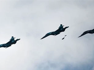Không quân Nga xuất kích tấn công 20 vị trí khủng bố ở Syria