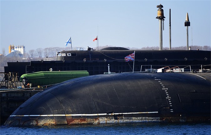 Nga trang bị tên lửa Kalibr cho 4 tàu ngầm hạt nhân lớp Antey 