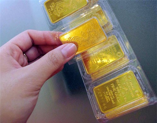 Giá vàng miếng giảm 50.000 đồng/lượng