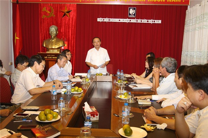 Chủ tịch VINASME Nguyễn Văn Thân chúc mừng các cơ quan báo chí dịp 21/6