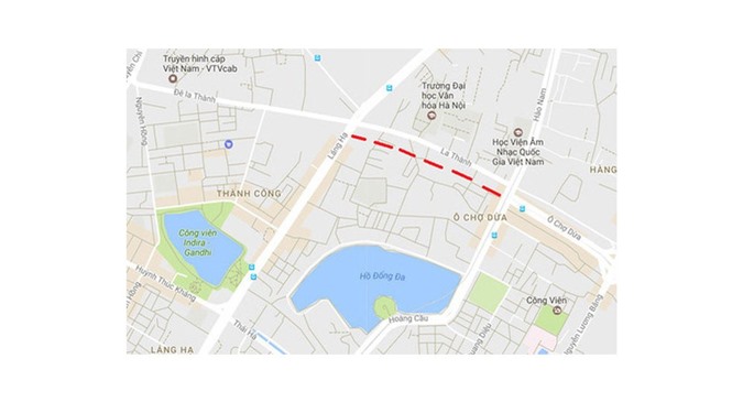 Hà Nội sắp làm “con đường đắt nhất hành tinh” dài hơn 2,2km