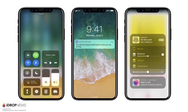 Ngắm loạt ảnh chân thực nhất về iPhone 8 chạy iOS 11