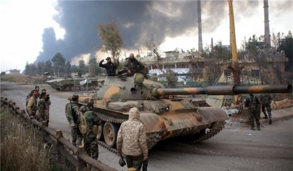 Quân đội Syria chỉ còn cách mỏ năng lượng Arak của IS 3km