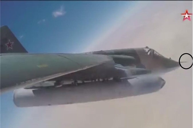 Cảnh cường kích Su-25 Nga phóng tên lửa diệt IS ở Syria