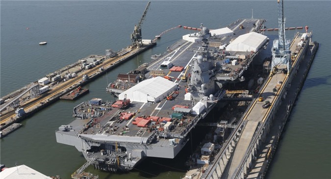 Đã rõ vấn đề nghiêm trọng với tàu sân bay mới nhất của Mỹ