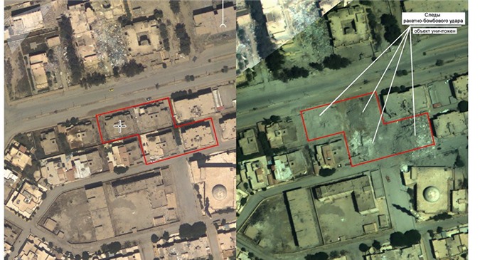 Nga công bố kết quả không kích trạm chỉ huy đầu não của IS