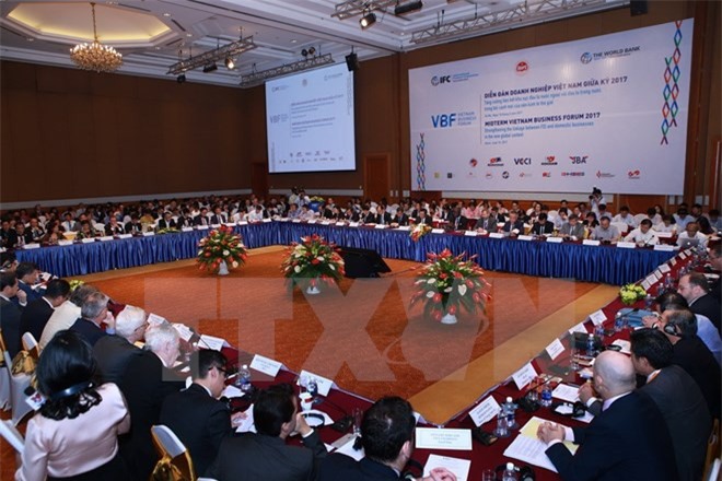 Diễn đàn doanh nghiệp Việt Nam: Tiếp tục thu hút mạnh mẽ vốn FDI