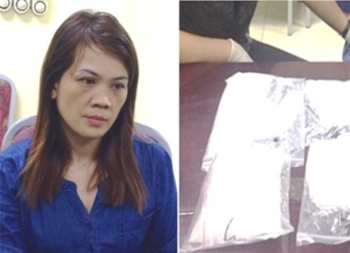 Cô giáo mầm non giấu gần 3kg ma túy đá quanh bụng