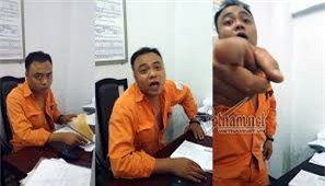 Nhân viên điện lực phanh áo, dùng lời lẽ thô tục dọa đánh khách hàng
