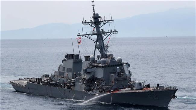 Thông báo gây sốc về số phận 7 thủy thủ khu trục hạm Mỹ bị đâm