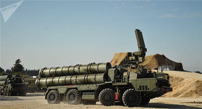 Tổ hợp S-400 của Nga yểm trợ chiến đấu cơ Syria chống IS