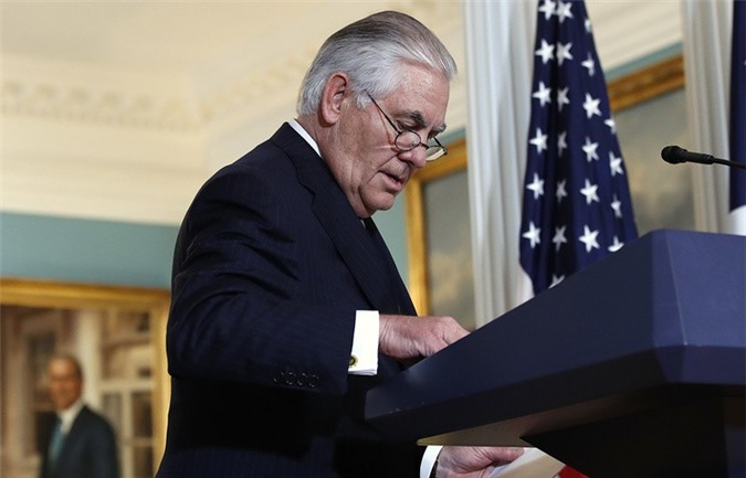 Lộ tài liệu mật về kế hoạch quan hệ với Nga của Rex Tillerson