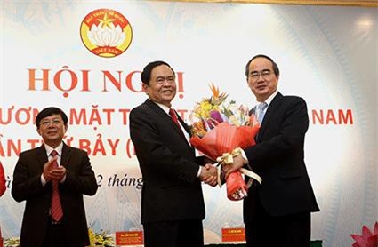 Ông Trần Thanh Mẫn làm Chủ tịch Uỷ ban Trung ương MTTQ Việt Nam