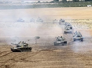 Thổ Nhĩ Kỳ điều đoàn xe quân sự tới Syria đánh người Kurd