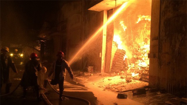 Thông tin mới nhất vụ cháy kho Bến Súc gần cảng Sài Gòn