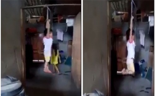 Tiết lộ danh tính người trói tay bé gái 5 tuổi, treo lên xà nhà
