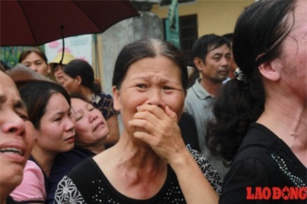 Tang thương vụ đuối nước 4 người chết ở làng Sở Hạ