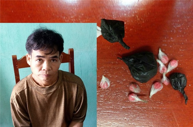 Bắt quả tang đối tượng chuyên bán ma túy trong rừng