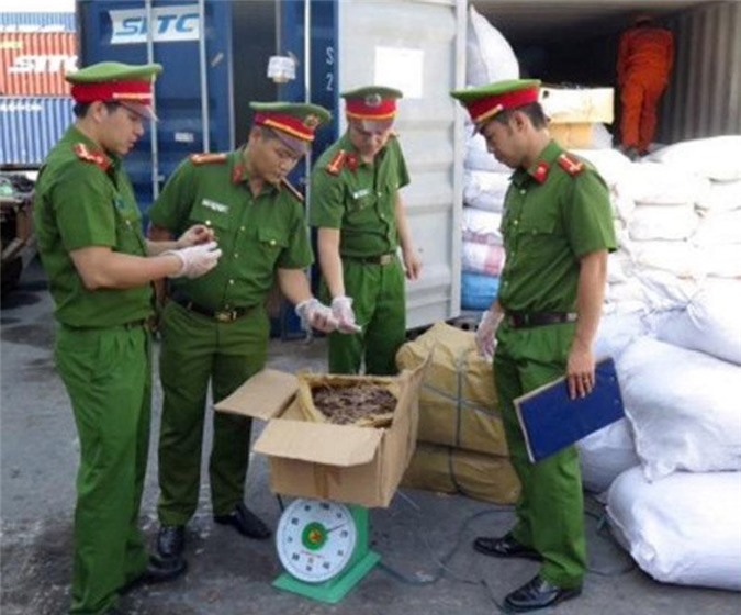 Lật tẩy 600kg vẩy tê tê "ẩn nấp" dưới đơn hàng nụ hoa hồng