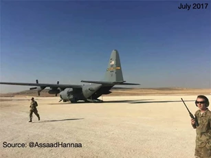Lộ ảnh sân bay quân sự hiện đại Mỹ xây trái phép ở Bắc Syria