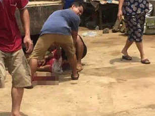 Lốp xe tải phát nổ, nam thanh niên chết thảm
