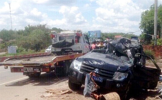 Lai Châu: Hai ô tô đối đầu, phó trưởng công an huyện tử vong