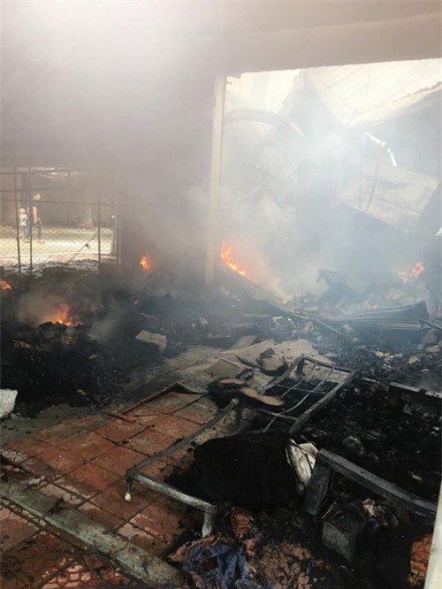 Cháy chợ ở cửa khẩu Tân Thanh: Thông tin mới nhất