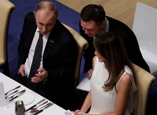 Kremlin: Putin "hài lòng" khi chạm mặt Melania Trump ở G20