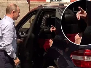 Vị khách bí ẩn trong chiếc xe hơi của Tổng thống Putin