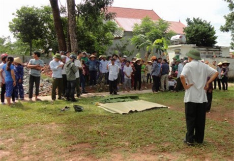 Hà Tĩnh: Hai anh em đuối nước thương tâm ở hố công trình