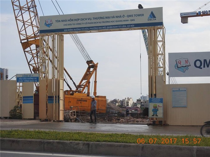 Phường Đại Mỗ: Ai “chống lưng” để dự án không phép rầm rộ thi công?