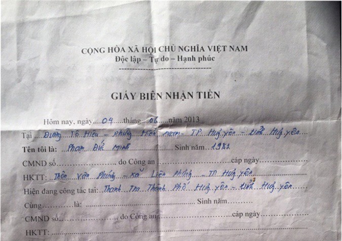 Công an TP Hưng Yên điều tra vụ Phó chánh thanh tra nhận tiền chạy việc