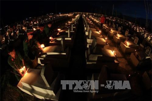 Tuổi trẻ cả nước đồng loạt thắp nến tri ân các Anh hùng, Liệt sỹ