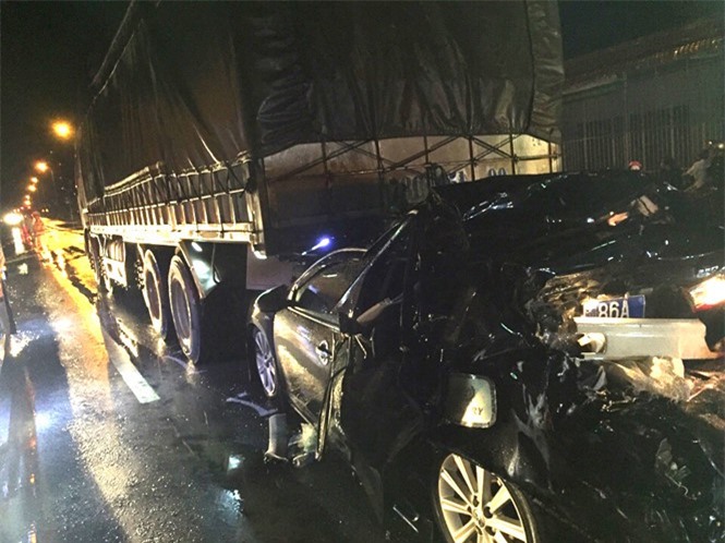 Hành trình chiếc xe gây tai nạn làm 2 cán bộ công an tử vong