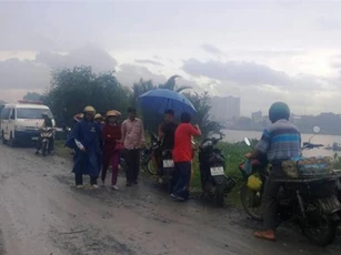 Hoảng sợ khi bị truy đuổi, người đàn ông nhảy sông chết đuối
