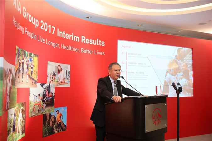 Tập đoàn AIA báo lãi 2,26 tỷ USD trong 6 tháng đầu năm