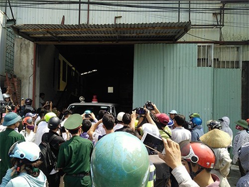 8 người tử vong vụ cháy xưởng bánh ở Hà Nội