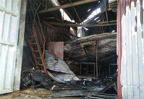 Hà Nội: Nguyên nhân ban đầu vụ cháy xưởng bánh ở Thượng Đức