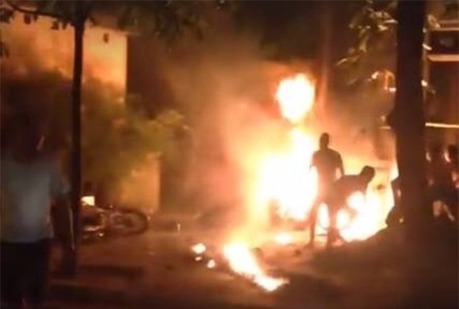 Đau lòng con trai tẩm xăng tự thiêu vì bố không cho cưới