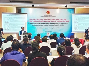 Thúc đẩy hàng nông thủy sản Việt Nam xâm nhập sâu vào thị trường Hàn Quốc