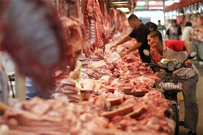 Giá thịt lợn tại Trung Quốc giảm 5 tháng liên tiếp