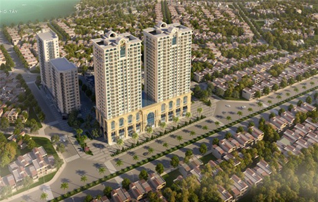 Sun Tower - Sở hữu căn hộ khách sạn view Hồ Tây với giá chỉ từ 2,7 tỷ đồng