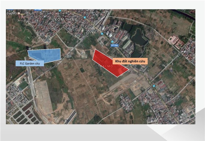 Vì sao mảnh đất tại Đại Mỗ, Nam Từ Liêm được FLC mua 860 tỷ?