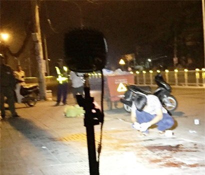 Triệu tập trung úy công an vụ một người bị chém tử vong