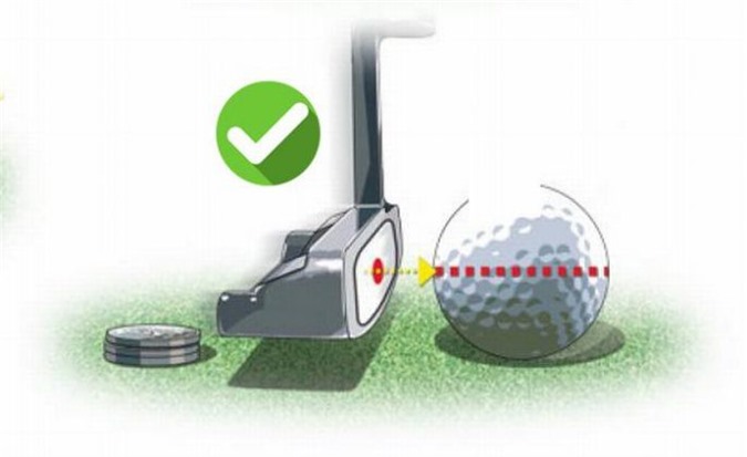 Putting chính xác hơn bằng 3 đồng xu