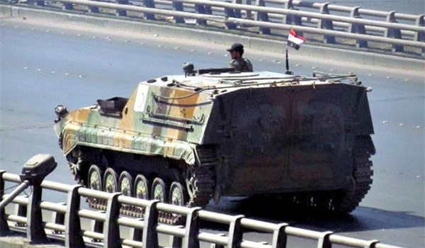 Quân đội Syria tung xe bọc thép mới ra chiến trường đánh IS