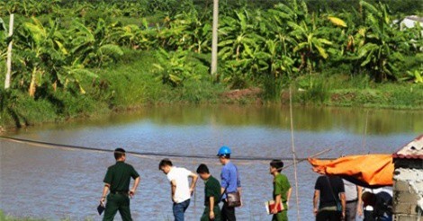 Truy tìm nhóm côn đồ Hải Phòng nã súng vào đầm tôm