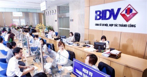 Cổ phiếu BIDV bất ngờ giảm mạnh