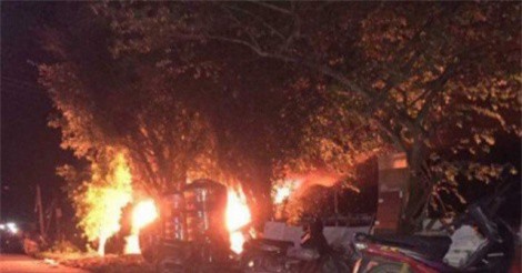 Vụ đốt xe Fotuner nghi bắt cóc trẻ em: Khởi tố, bắt tạm giam 3 đối tượng