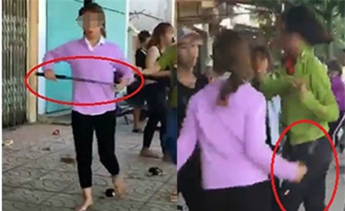 Công an Vĩnh Phúc điều tra vụ 2 nữ sinh hỗn chiến kinh hoàng